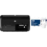 Tork Toilettenpapier-Wandspender + Nachfüllpackung - T4 - Nachfüllpackung für extra weiches Toilettenpapier (8 x 250 Blatt)