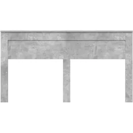 vidaXL Kopfteil mit Kopfteil Beton Grau 180 cm Holzwerkstoff vidaXL