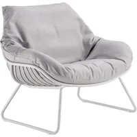 Solpuri Lounge Sessel XL Chill - 301 - weiß standard 625 - taupe