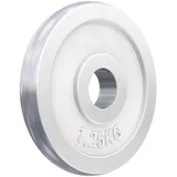 GORILLA SPORTS® Hantelscheiben - 1,25-30kg, 30mm, Gusseisen, Chrom, Einzeln oder Set - Gewichte Hantel, Gewichtsscheiben, Langhantel Gewichte, Weight Plates, Fitness Hantelscheibe