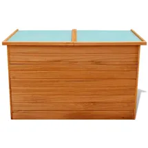 vidaXL Garten-Aufbewahrungsbox 126x72x72 cm Holz