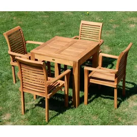 ASS Altenburger Teak Set 5-tlg. Braun