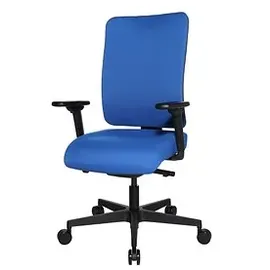 TOPSTAR Sitness Open X Deluxe Polster mit Schiebesitz mit Armlehnen blau