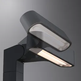 Paulmann LED Pollerleuchte Plug & Shine Ito Kunststoff, Metall 66,9 cm 1 Stk. Anthrazit