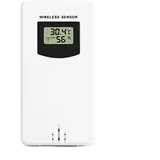 HOHOVYVY Wetterstation Funk Mit Außensensor,Digitaler Funk-Temperatursensor Außensensor Für Wetterstation Thermometer Hygrometer(White)
