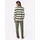 Feel Good Hausanzug FEEL GOOD Khaki/Ecru 44/46