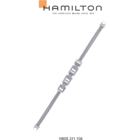 Hamilton Metall Lady Hamilton Band-set Edelstahl H695.311.104 - silber