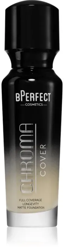 BPerfect Chroma Cover Matte Flüssig-Make-up mit mattem Finish Farbton W3 30 ml