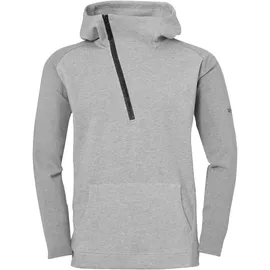 Uhlsport ESSENTIAL PRO ZIP-HOODIE Herren Schwarz/Grau XXL