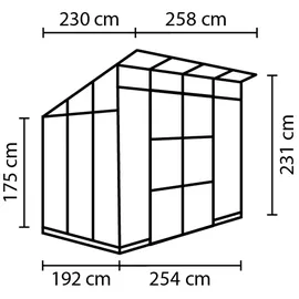 Vitavia Playa 5900 Alu Silber HKP 6 mm 5,9 m2