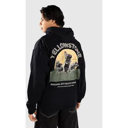 Dravus Yellowstone Hoodie black Gr. S