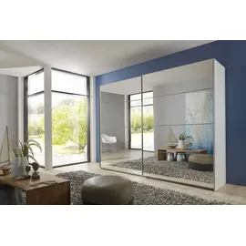 WIMEX Schwebetürenschrank England 270 x 208 x 65 cm Weiß