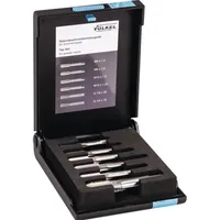 Völkel Gewindeschneidzeugsatz M6-M10/G1/4-G1/8 Zoll 6-teilig