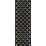 Queence Vinyltapete Sasha 90x300 cm 0,9 m2 schwarz