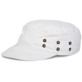 Stylebreaker Military Cap weiß Einheitsgröße