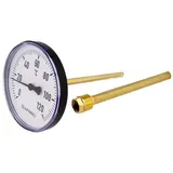 Afriso Bimetall-Thermometer 0/120 Grad 100 mm G 1/2