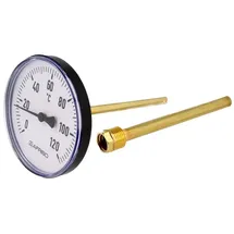 Afriso Bimetall-Thermometer 0/120 Grad 100 mm G 1/2