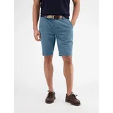 Lerros Bermudas mit Gürtel und Gesäßtaschen, Rauchblau, 36