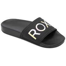 Roxy Slippy Ii", Mädchen, grau 33 Schwarz Obermaterial: 100% Synthetikmaterial / 33