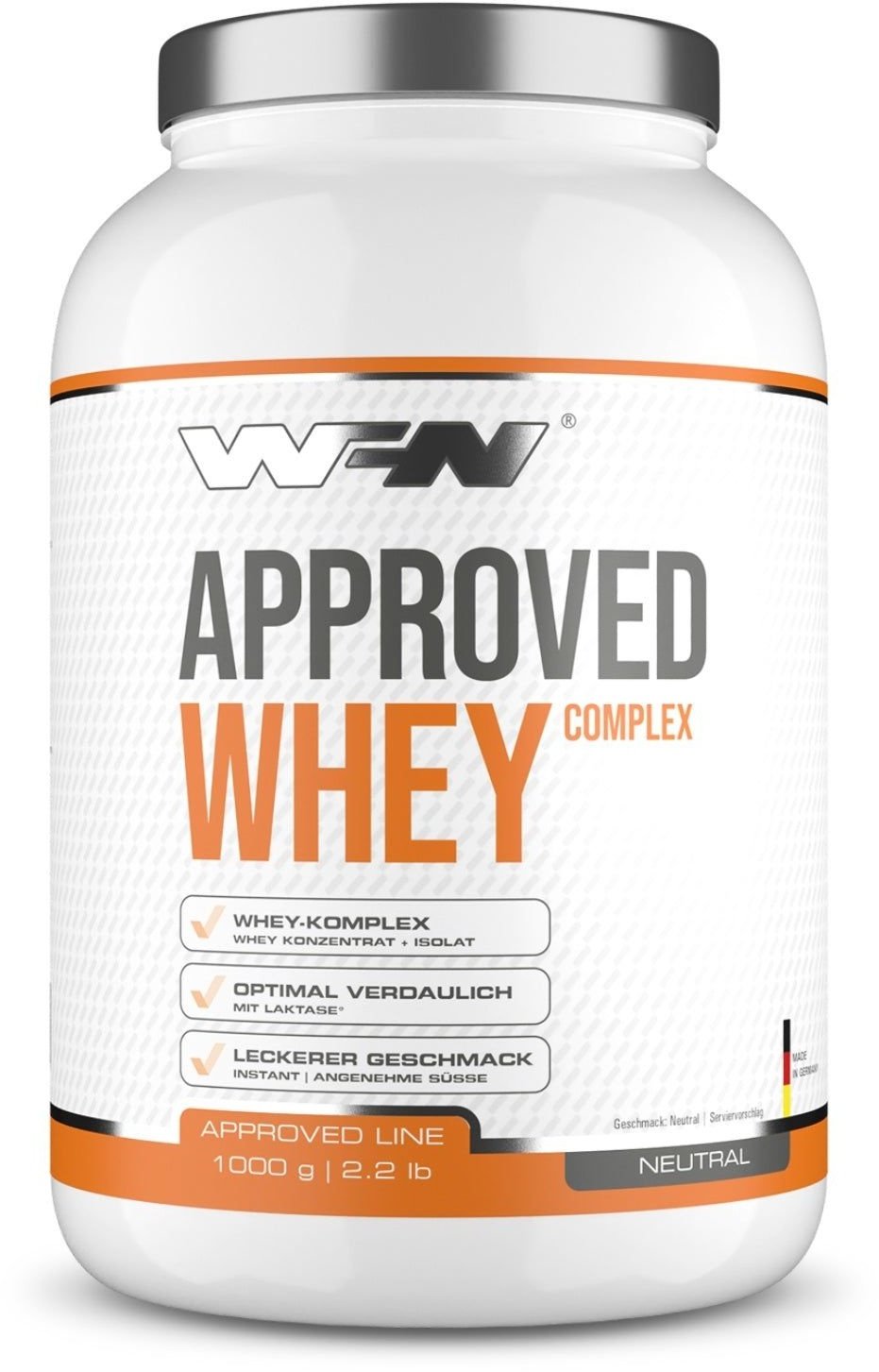 WFN Approved Whey Pulver zur Herstellung einer Lösung zum Einnehmen 1 kg