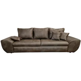 luma-home schönes für dein zuhause Big-Sofa Leder 2-Sitzer Braun