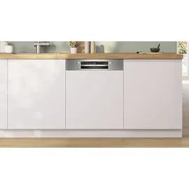 Bosch Serie 4 SMI4ECS32E Einbau-Geschirrspüler (teilintegrierbar, 598 mm breit, Edelstahl)