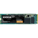 KIOXIA EXCERIA G2 2TB M.2 2280 NVMe SSD 2000GB interne SSD (2 TB) M.2" 2100 MB/S Lesegeschwindigkeit, 1700 MB/S Schreibgeschwindigkeit, BiCS FLASH TLC, NVMe 1.3, PCIe Gen3 x4, M.2 2280 schwarz