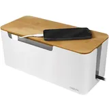 Logilink Kabel-Organizer - mit Bambusdeckel