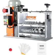 Vevor Kabelabisoliermaschine Elektrisch 1,5-40mm Kabelschälmaschine 750W Abisoliermaschine 30m pro Minute Geschwindigkeit Abisolierzange 65-Mn-Federstahl Klinge Ideal zum Abisolieren von Kupferdraht