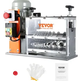 Vevor Kabelabisoliermaschine Elektrisch 1,5-40mm Kabelschälmaschine 750W Abisoliermaschine 30m pro Minute Geschwindigkeit Abisolierzange 65-Mn-Federstahl Klinge Ideal zum Abisolieren von Kupferdraht
