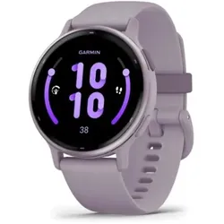  vívoactive® 5 Orchidee/Orchidee Metallic mit Schnellwechsel-Silikon-Armband 