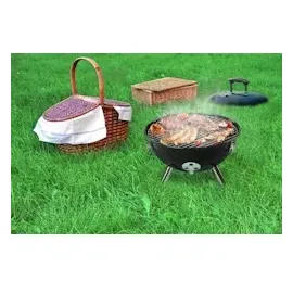 ROSMARINO ROSAMRINO Holzkohlegrill schwarz