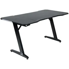 Duo Collection GAME-ROCKER Gaming-Schreibtisch Schwarz