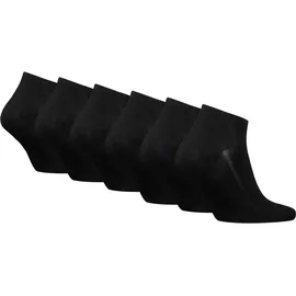 Levi's Sneakersocken 6 Paar Schwarz 35-38