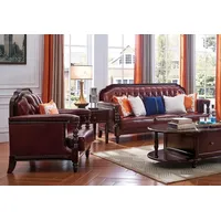 JVmoebel Chesterfield-Sofa Klassischer Chesterfield 3+1 Sitzer Garnitur Barock Stil Sofagarnitur, Made in Europa braun