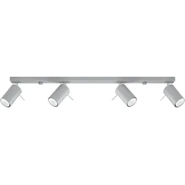 Sollux SL.0453 Deckenleuchte RING 4L grau
