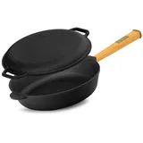 BRIZOLL Gusseisenpfanne 24 cm