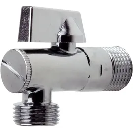 Tatay Eckventil 1/2 Zoll 2er Set silber