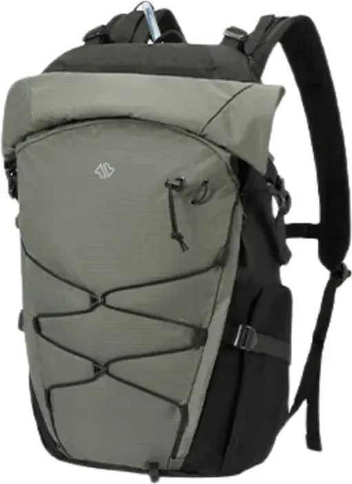 ochama×J.ZAO Sports Series Wanderrucksack, 25L, atmungsaktive Rückenpolsterung, Wolkengrün