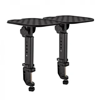 Studio Monitor Desktop Speaker Stands Height Adjustable with Clamp