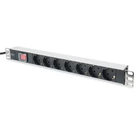 Digitus Steckdosenleiste 2 m Schwarz 7 St.