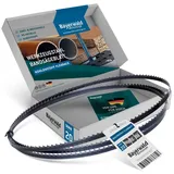 Bayerwald Werkzeuge Bayerwald Werkzeugstahl Bandsägeblatt - 1425 x 6 x 0.36 x 6 / Holz, NE-Metalle, Kunststoff, dünne Bleche/Sägeband passend für Interkrenn BS 10