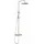 Kludi Logo Thermostat Dual Shower System Stainless Brushed Nickel 68082N5-00
