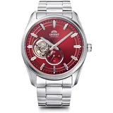 Orient Contemporary RN-AR0010R Semi-Skelettiert Herren Offenes Herz Wist Uhr Neu