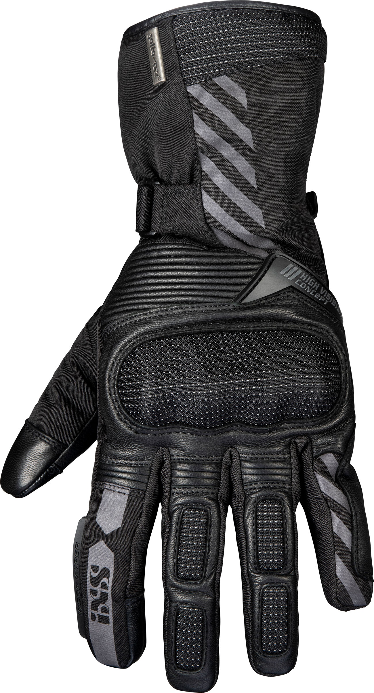 IXS Glasgow 2.0, gants imperméables - Noir - XXL