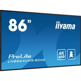 Iiyama ProLite LH8664UHS-B2AG 86" schwarz