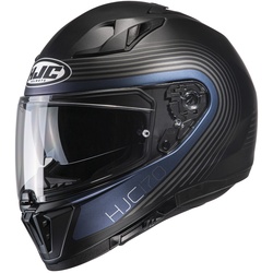 HJC i70 Surf Helm, zwart-blauw, XS