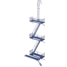 Cornerstone Walthers Cornerstone 533729 "Feuertreppe Modellbausatz