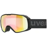 Uvex Xcitd V black matt/vario rainbow mirror