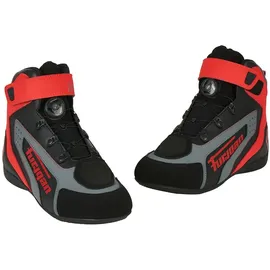 Furygan V4 Easy D3O Schwarz/Grau/Rot 46
